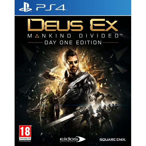 Deus Ex Mankind Divided Day One Edition PS4 Game